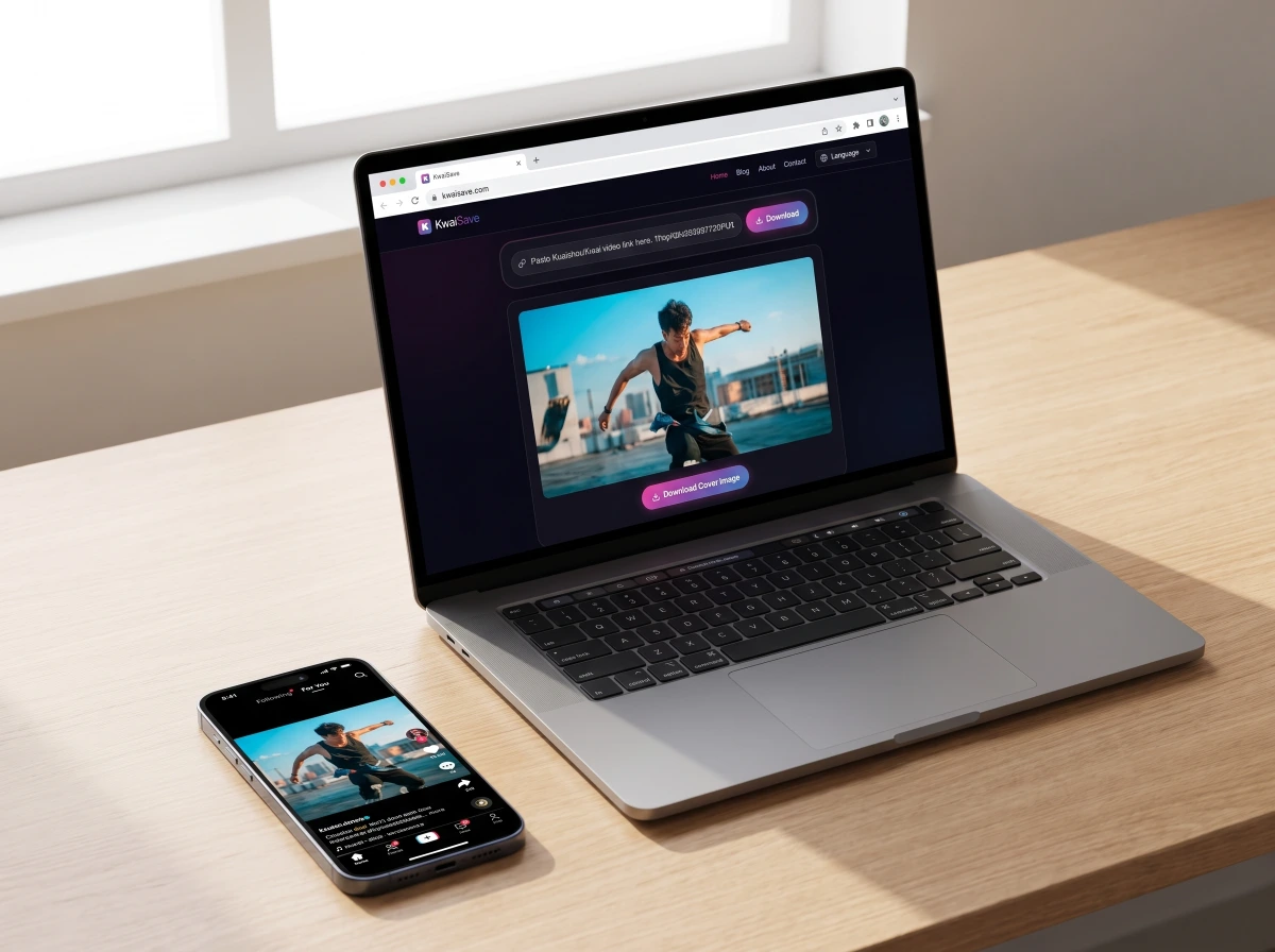Choosing a video's cover image instead of the MP4 or MP3 download